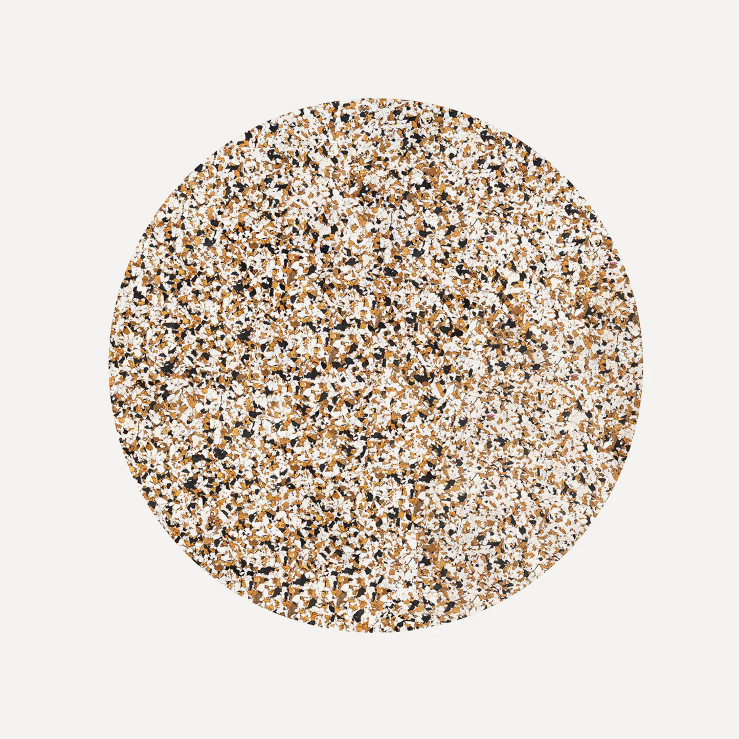 Round Speckled Cork Placemat