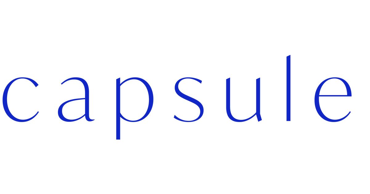 OBJECTS – Capsule